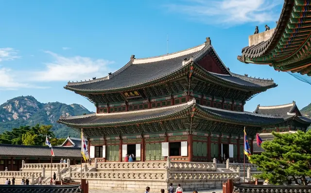 Palacio Gyeongbokgung en Seúl